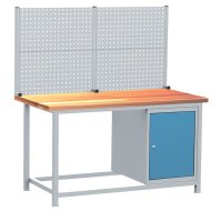 Table d'atelier avec conteneurs, set DPJ 103