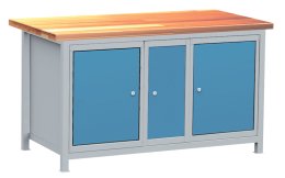 Table d'atelier avec conteneurs, set DPJ 105