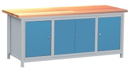 Table d'atelier avec conteneurs, set DPJ 205