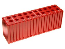 Boîte en plastique pour ranger les perceuses D10-D11,9