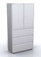 Armoire avec portes et tiroirs SYC10/36D/3