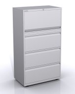 Armoire avec portes battantes et tiroirs SYC08/43/1/3