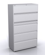 Armoire avec portes battantes et tiroirs SYC10/50/2/3