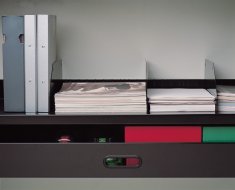 Etagère avec option séparateur BIC08SSPDPS