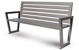 Banc Seo moderne tout en métal