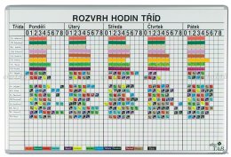 Tableau des horaires (2 modèles)