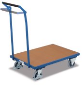 Chariot à étagères avec poignée de frein type sw-600.125