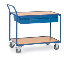 Chariot de table avec deux tiroirs type 2622