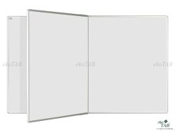 Tableau blanc en deux parties pour écriture au feutre - PIVOT KB (2 modèles)