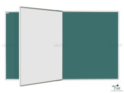 Tableau noir en deux parties pour marquage au marqueur et à la craie - PIVOT KB+KZ (4 modèles)
