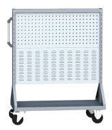 Support de perforation PSZ 21 B S1 double face sur roulettes pour 4 panneaux