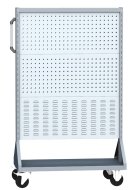 Support de perforation PSZ 22 B S1 double face sur roulettes pour 6 panneaux