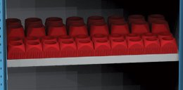Etagère pliée pour supports NC NCS POL 01