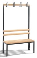 Banc de vestiaire CP 8050-100 - largeur 1000 mm (2 modèles)
