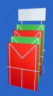 Présentoirs pour brochures 4x A4