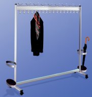 Support mobile multiligne, largeur 1800 mm