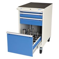 Boîte à tiroirs pour outils CNC 02.2580.RVB avec équipement