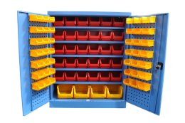 Armoires d'atelier Kovos avec boîtes en plastique SPZ_12 (4 modèles)