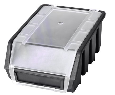 Conteneur en plastique Ergobox 2 Plus - couleur noir - 1