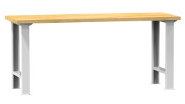 Tables d'atelier série A, largeur 1500, profondeur 700 ou 800, hauteur 880 ou 890 mm (6 modèles)