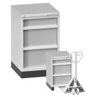 Socle pour armoires à tiroirs POLAK type ZA 27 x 27D