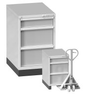 Socle pour armoires à tiroirs POLAK type ZE 27 x 36D