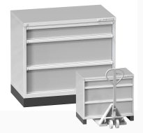 Socle pour armoires à tiroirs POLAK type ZC 54 x 27D