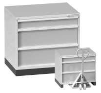 Socle pour armoires à tiroirs POLAK type ZG 54 x 36D