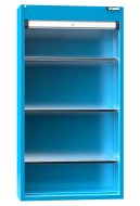 Armoire d'atelier avec volet roulant SR4-001