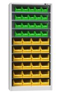 Armoire avec boîtes en plastique UK1-B2