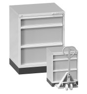 Socle pour armoires à tiroirs POLAK type ZD 36 x 27D