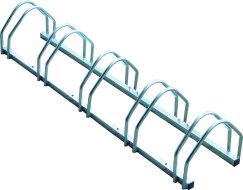 Support à vélo double face pour 5 places