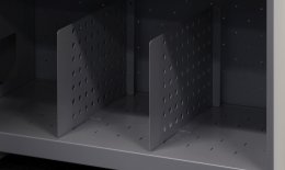 Jeu de 4 séparateurs verticaux pour étagère type ETSSHDPS