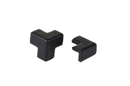 Accouplement d'angle à deux bras noir
