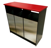 Poubelle pour déchets triés pour usage intérieur et extérieur
