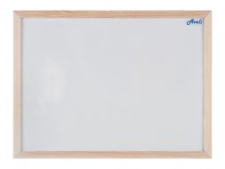 Tableau magnétique monobloc, cadre en bois 60 x 90 cm