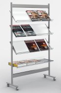 Support pour brochures en métal type 6356