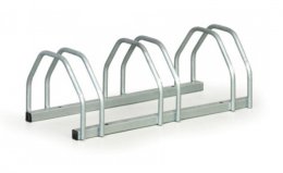 Support à vélo double face pour 3 places