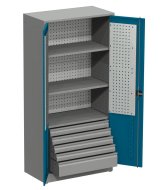 Armoire d'atelier Kovona S45604.2.B5.24