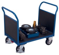 Chariot à plate-forme à deux côtés d'une capacité de charge de 1000 kg sw-700.212 (4 modèles)