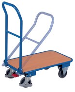 Chariots de travail avec poignée rabattable sw-450.802, sw-600.802 (2 modèles)