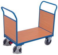 Chariot à plate-forme avec deux garnitures en bois sw-500.202, sw-600.222, sw-700.202, sw-800.202 (4 modèles)