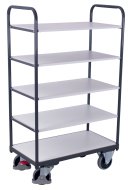 Chariot antistatique, 5 étagères sw-500.259 (4 modèles)