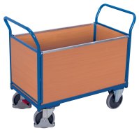 Chariot à plate-forme avec quatre remplissages en bois sw-500.400, sw-600.400, sw-700.400, sw-800.400 (4 modèles)