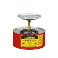 Récipient de sécurité avec piston pour distribution de liquide, humidification et nettoyage (3 modèles)