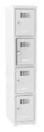 Armoire métallique à hauteur réduite MSum 414S largeur 400 mm