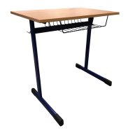 Table d'étudiant Ovale I fixe