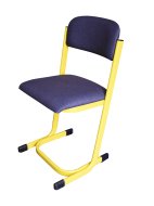 Chaise de professeur rembourrée Denis
