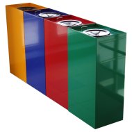 Poubelle pour déchets triés 1041