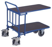 Chariot de manutention escamotable à deux étages C+C (3 modèles)